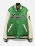 Green And White Varsity Jacket 2