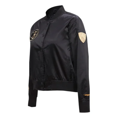 Black Women's Varsity Jacket