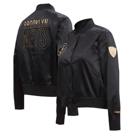 Black Women's Varsity Jacket