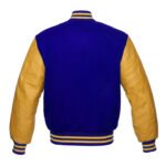 Blue And gold Varsity Jacket