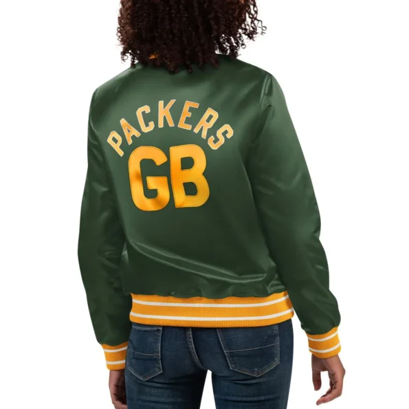 Green Varsity Jacket Womens