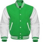 Lime Green Varsity Jacket