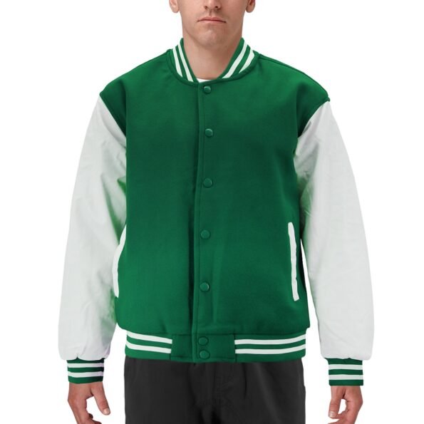 Kelly Green Varsity Jacket