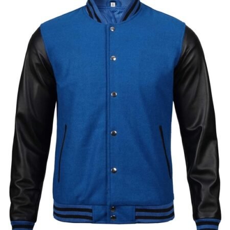 Men's Blue Varsity Jacket