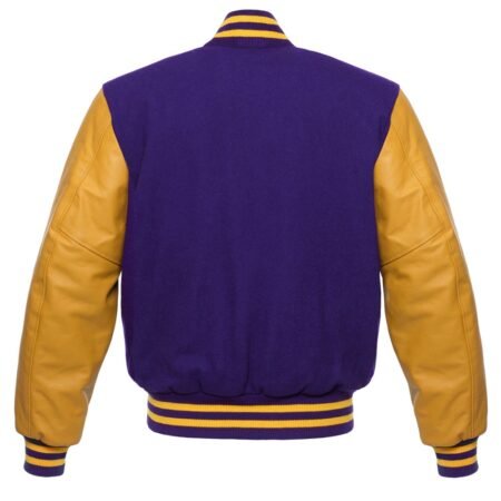 Purple And Gold varsity Jacket