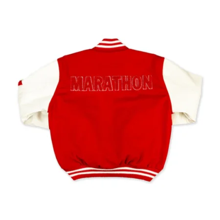 Red And White Letterman Jacket