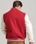 Red Varsity Jacket For Men 3