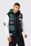 Varsity Jacket Hooded