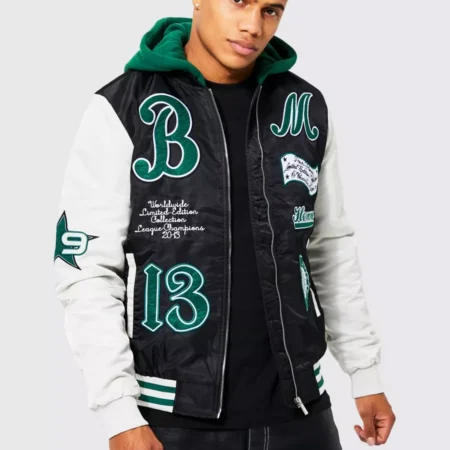 Varsity Jacket Hooded