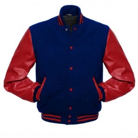 Red And Blue Varsity Jacket