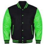 Varsity Jacket Black And Green
