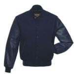 Navy Blue Varsity Jacket