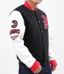 Letterman-Atlanta-Hawks-Black-And-White-Jacket-1.webp