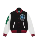 Billionaire Boys Club Black Kids Astro Varsity Jacket