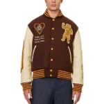 Billionaire Boys Club Brown Letterman Jacket