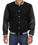 Black-Wool-Varsity-Jacket-With-Leather-Sleeves-1.jpg