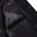 Boston Bruins OVO x NHL Black Full-Snap Varsity Jacket
