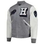 Classic Howard Bison Gray Varsity Jacket
