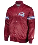 Colorado Avalanche Pick & Roll Burgundy Jacket