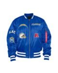 Chargers X Alpha X New Era Bomber Jacket