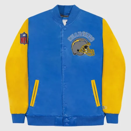 Los Angeles Chargers Varsity Full-Snap Jacket