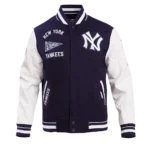 MLB New York Yankees Retro Classic Wool Varsity Jacket