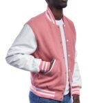 Mens-Pink-And-White-Wool-And-Leather-Varsity-Jacket-1.jpg
