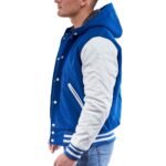 Mens-Royal-Blue-And-White-Wool-And-Leather-Hooded-Jacket.jpeg