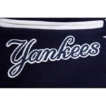New York Yankees Pro Standard Mash Up Logo Blue & White Varsity Jacket