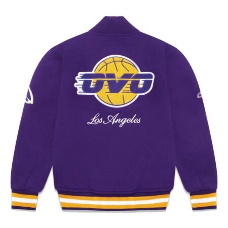 OVO x NBA Lakers Varsity Jacket