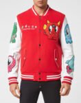 Philipp Plein Varsity Monsters Jacket