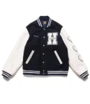Race Human Made Letterman Black And White Jacket