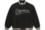 Supreme X Mitchell & Ness Doughboy Twill Varsity Jacket