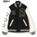 Undercover Last Orgy 2 Black And White Varsity Jacket