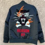 Vintage Custom Reason Ny Bomber Varsity Jacket