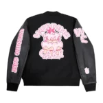 Wedding Cake Black And Pink Varsity Jacket