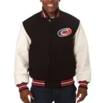 Varsity Carolina Hurricanes Two-Tone Jacket