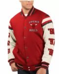 Chicago Bulls 6 Time NBA Finals Varsity Jacket