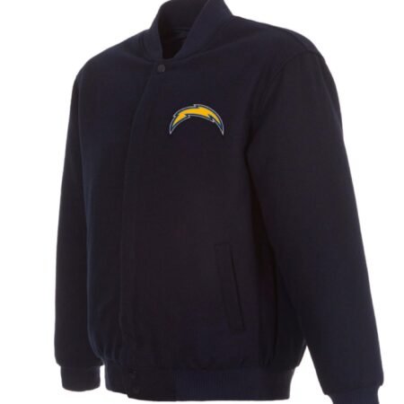 Chargers Varsity Navy Blue Wool Jacket