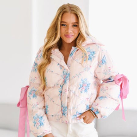 Floral Puffer Jacket