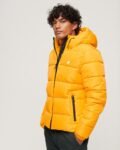 Men's Yellow Puffer Jacket