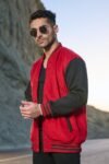 Black And Red Varsity Jacket