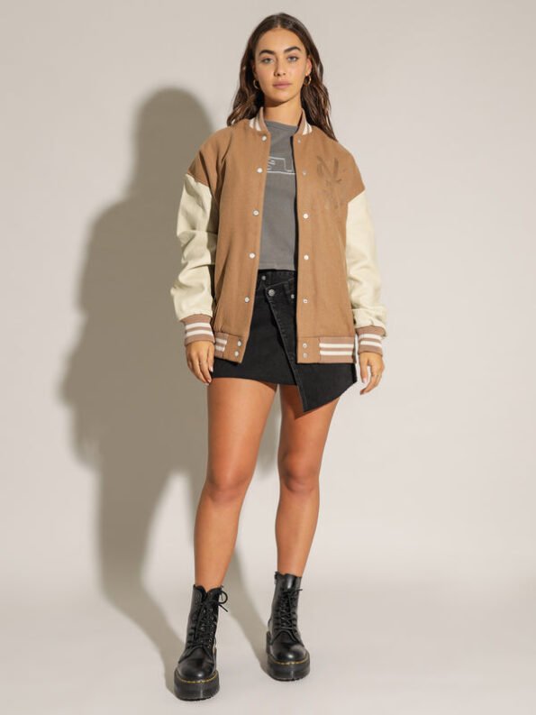 Tan Varsity Jackets