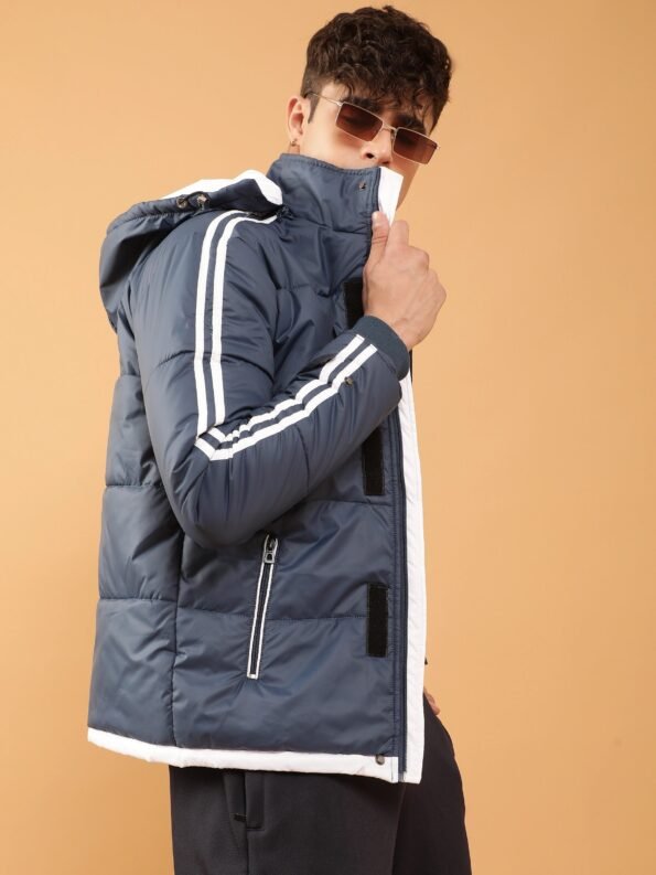 Detachable Hood Puffer Jacket