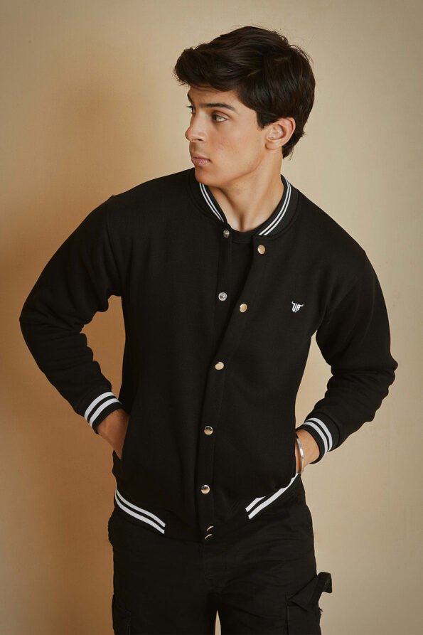 Varsity Jacket Black
