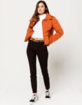 Orange Puffer Jacket Women’s