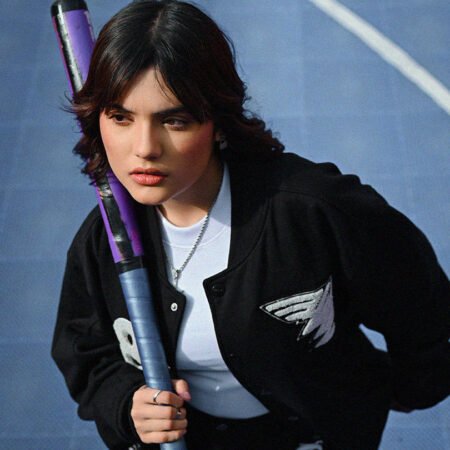 Black Varsity Jacket For Sale
