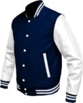 Varsity Jacket Navy Blue