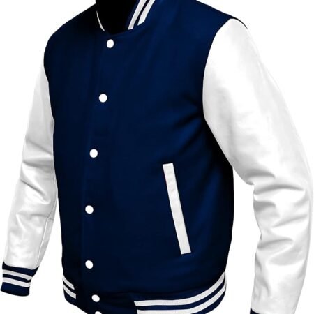 Varsity Jacket Navy Blue