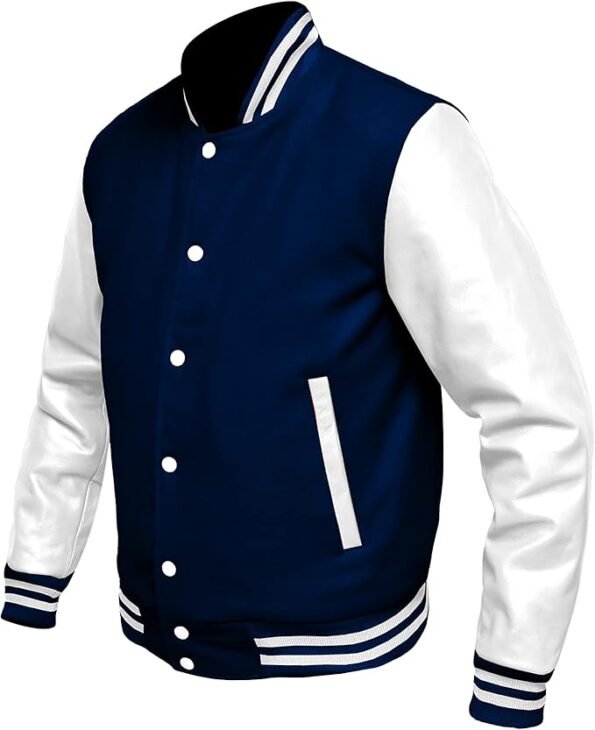 Varsity Jacket Navy Blue
